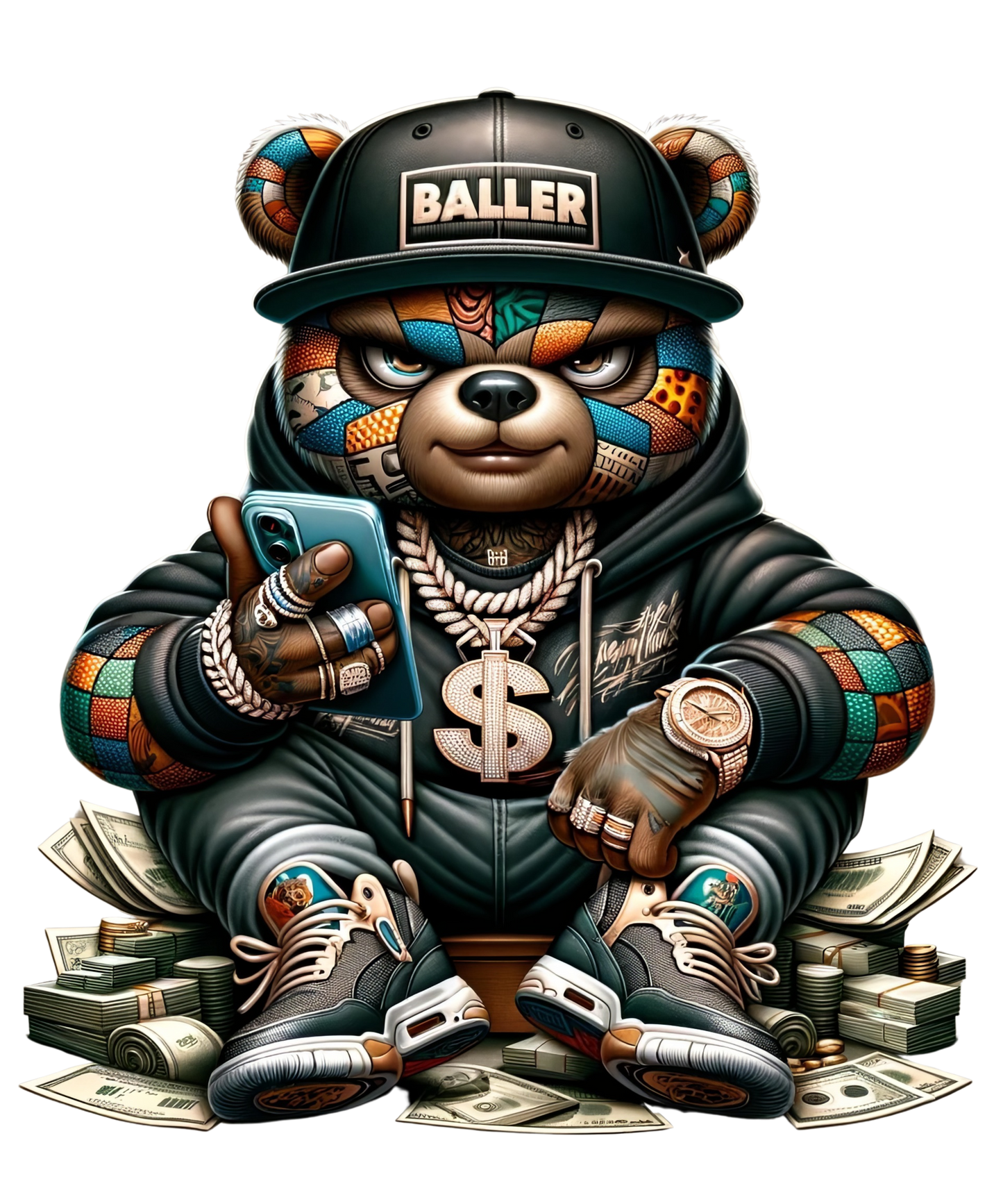 BALLER BEAR T-SHIRTS