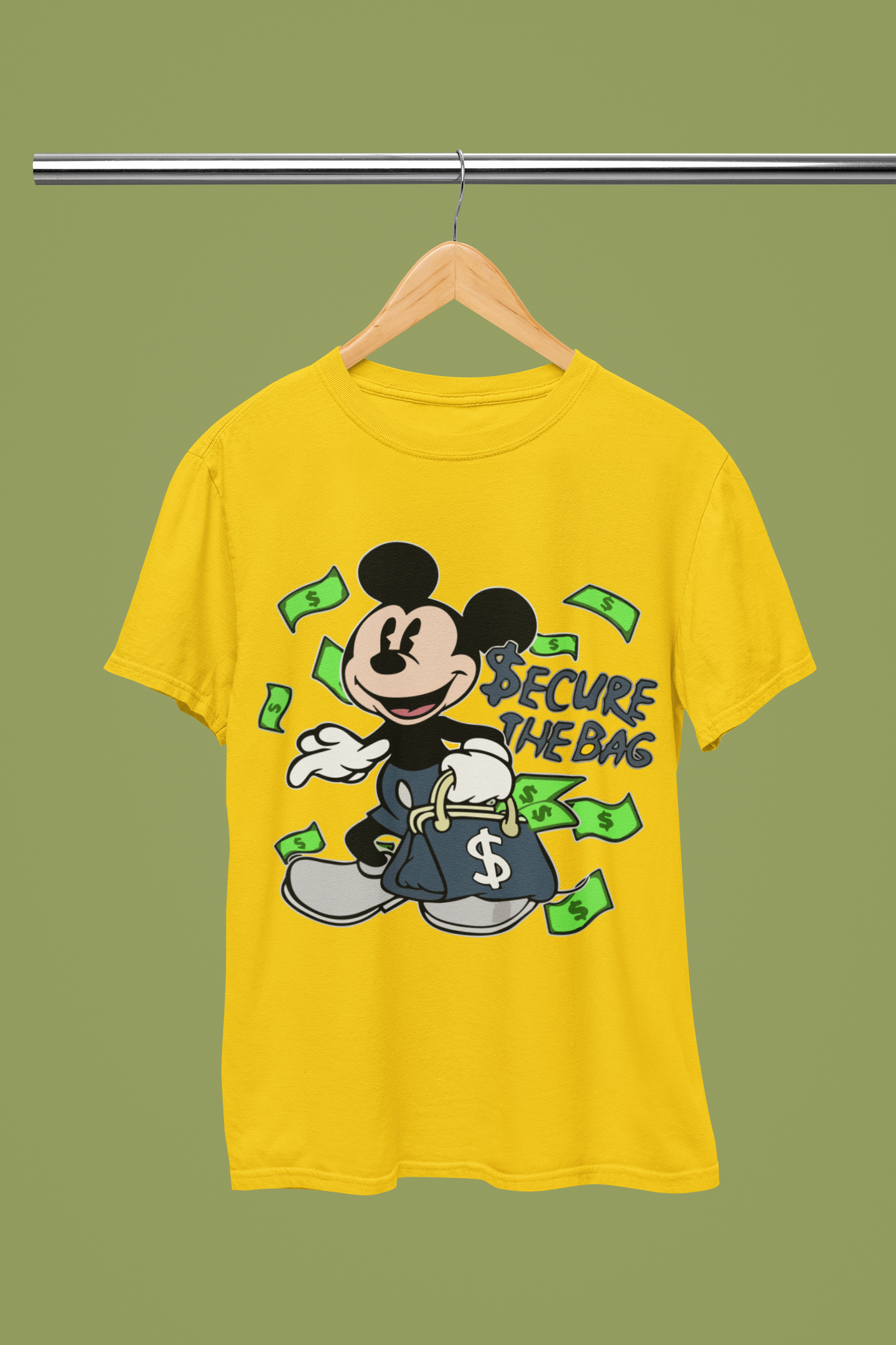 SECURE THE BAG WITH MICKEY