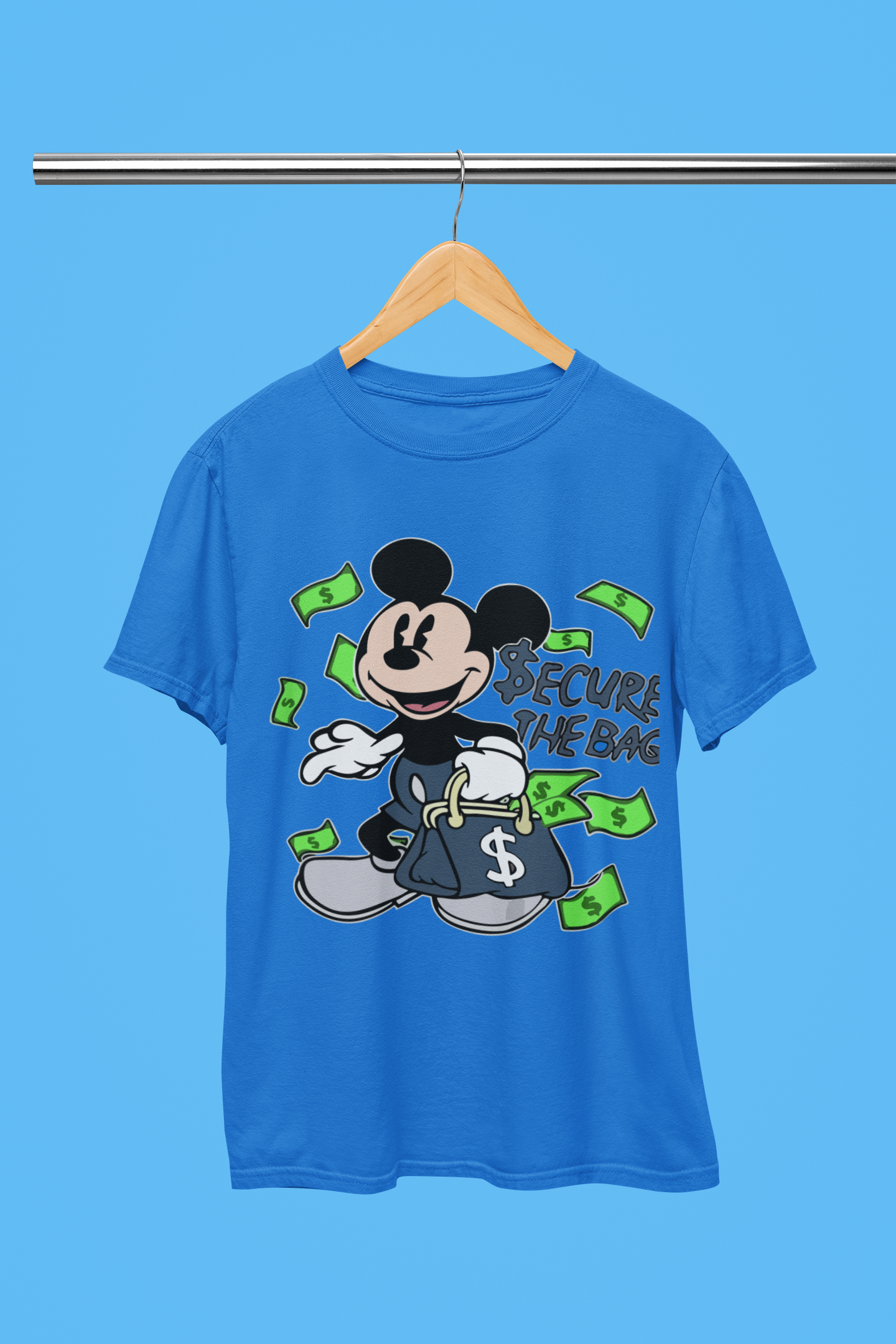 SECURE THE BAG WITH MICKEY