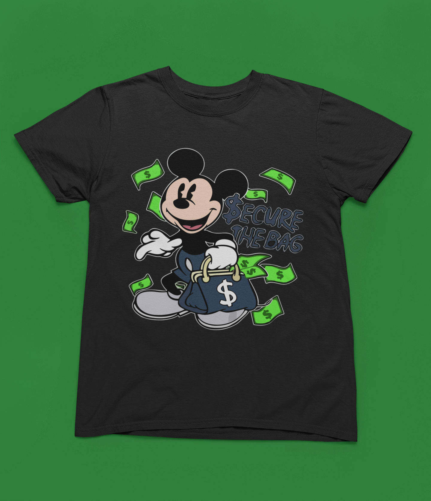 SECURE THE BAG WITH MICKEY